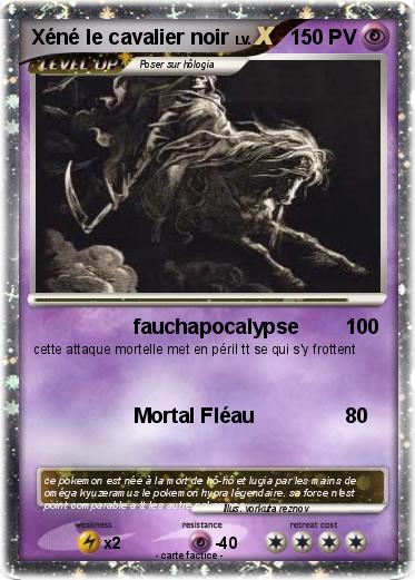 Pokemon Xéné le cavalier noir