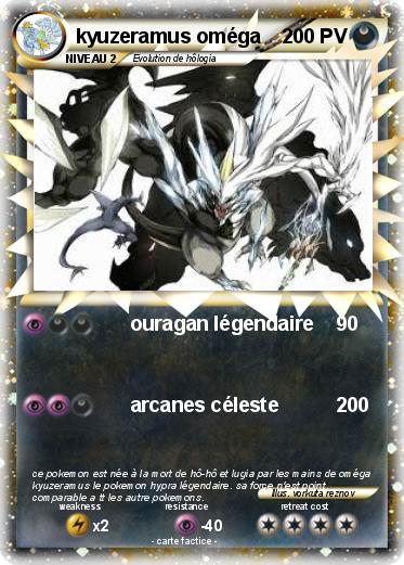 Pokemon kyuzeramus oméga