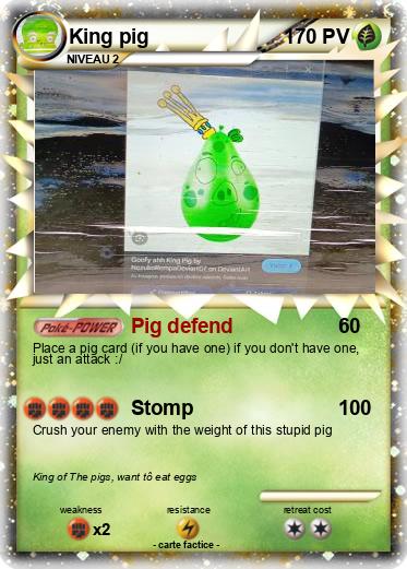Pokemon King pig