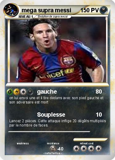 Pokemon mega supra messi