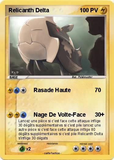 Pokemon Relicanth Delta