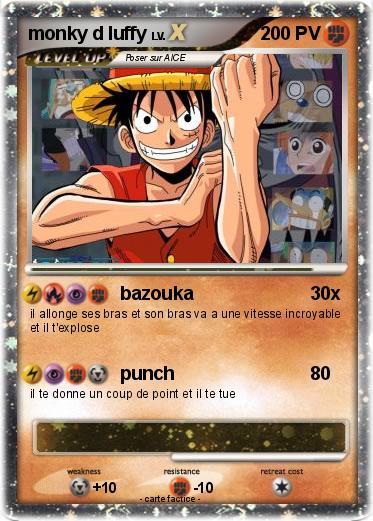 Pokemon monky d luffy