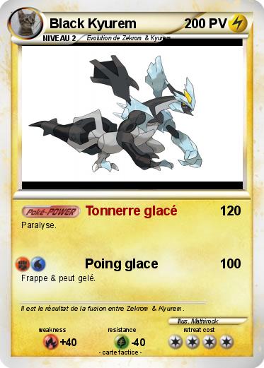 Pokemon Black Kyurem