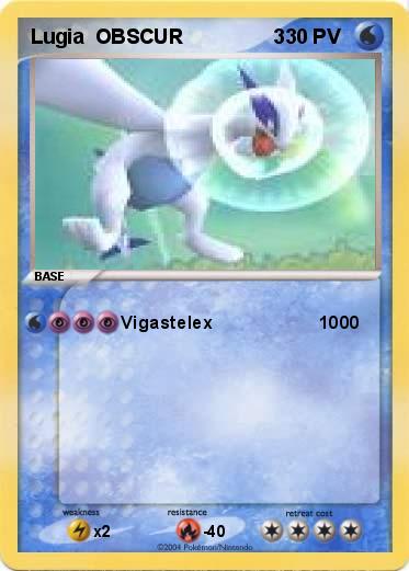 Pokemon Lugia  OBSCUR                3