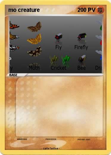 Pokemon mo creature