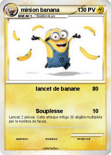 Pokemon minion banana