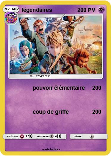 Pokemon légendaires