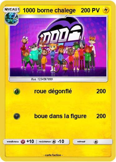 Pokemon 1000 borne chalege
