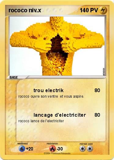 Pokemon rococo niv.x