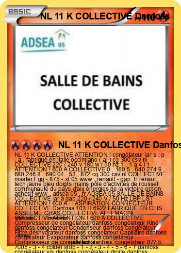 Pokemon NL 11 K COLLECTIVE Danfoss Pokemon NL 11 K COLLECTIVE Danfoss