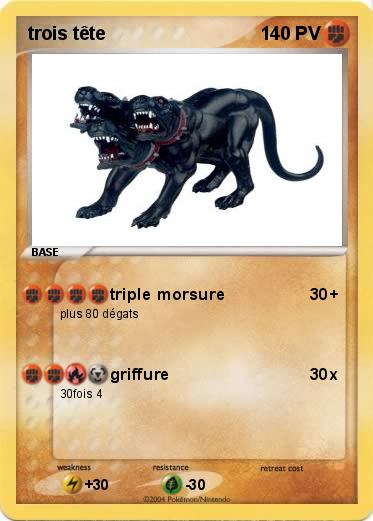 Pokemon trois tête