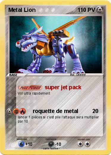 Pokemon Metal Lion