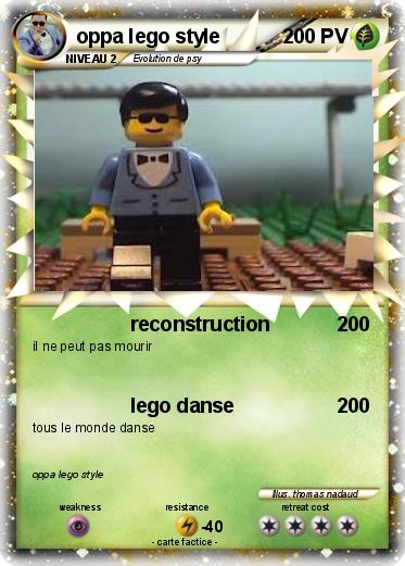 Pokemon oppa lego style