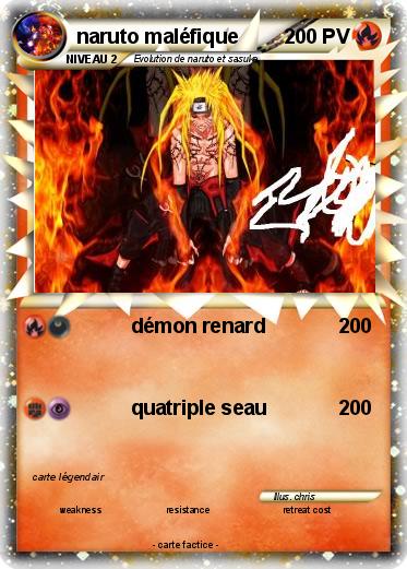 Pokemon naruto maléfique