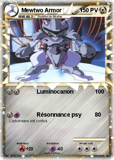 Pokemon Mewtwo Armor