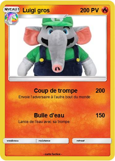 Pokemon Luigi gros
