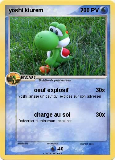 Pokemon yoshi kiurem