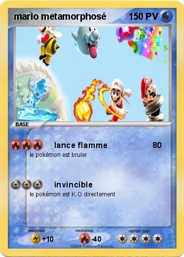Pokemon mario metamorphosé