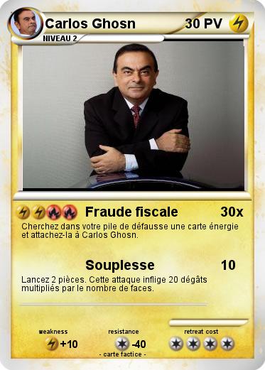 Pokemon Carlos Ghosn