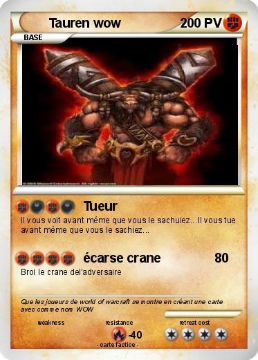 Pokemon Tauren wow