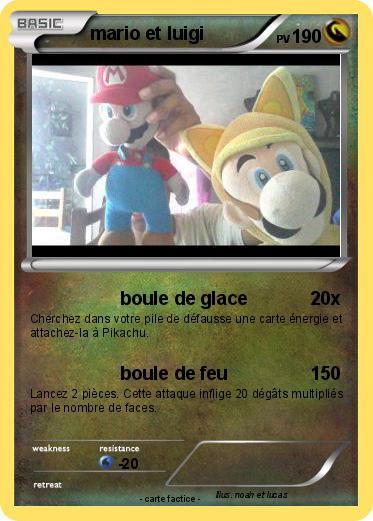 Pokemon mario et luigi