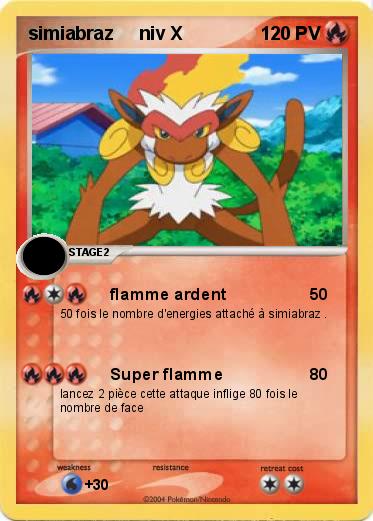 Pokemon simiabraz     niv X