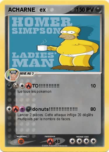 Pokemon ACHARNE   ex