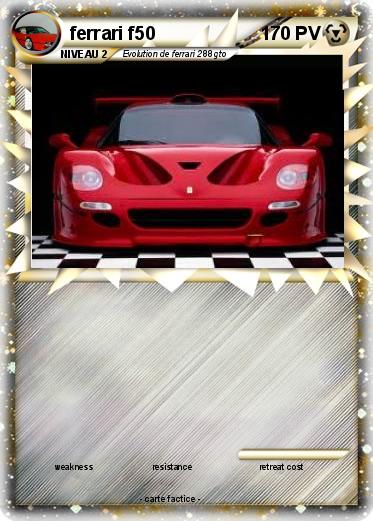 Pokemon ferrari f50