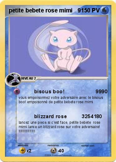 Pokemon petite bebete rose mimi   9