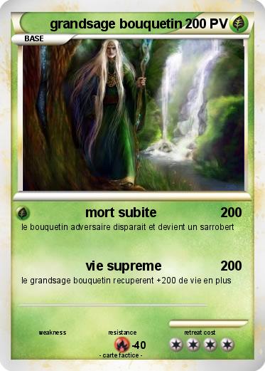 Pokemon grandsage bouquetin