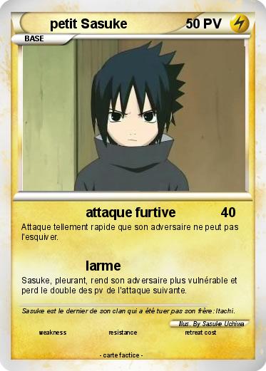 Pokemon petit Sasuke