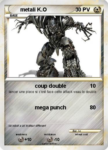 Pokemon metali K.O
