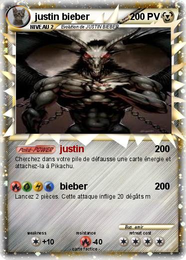 Pokemon justin bieber