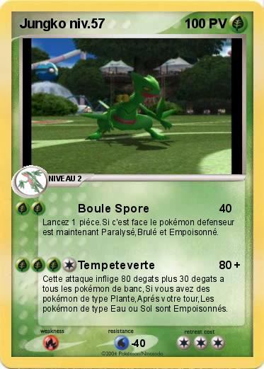 Pokemon Jungko niv.57