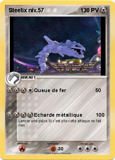 Pokemon Steelix niv.57