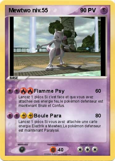 Pokemon Mewtwo niv.55