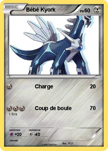 Pokemon Bébé Kyork