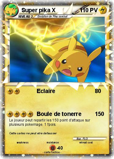 Pokemon Super pika X