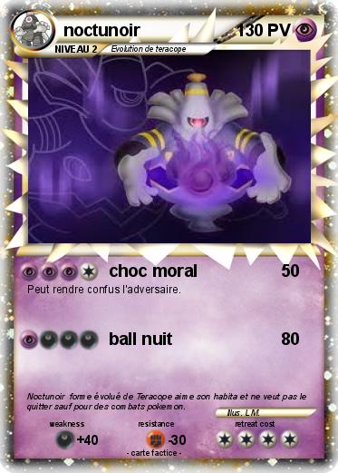 Pokemon noctunoir