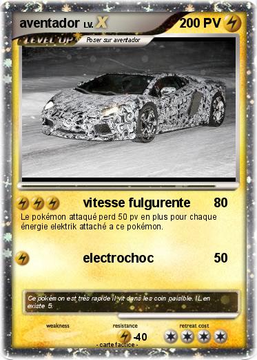 Pokemon aventador
