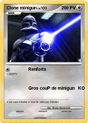 Pokemon Clone minigun