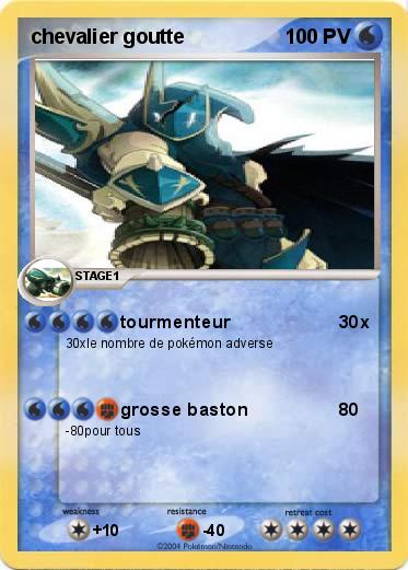Pokemon chevalier goutte