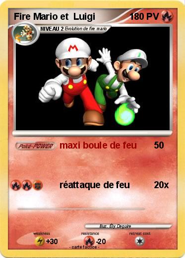 Pokemon Fire Mario et  Luigi