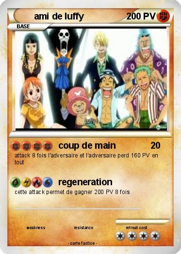 Pokemon ami de luffy