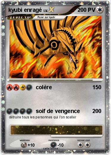 Pokemon kyubi enragé