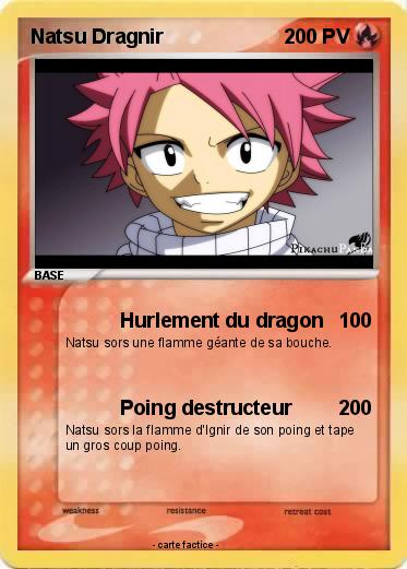 Pokemon Natsu Dragnir