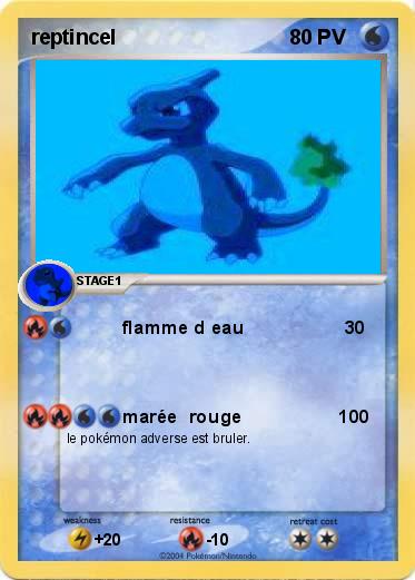Pokemon reptincel 