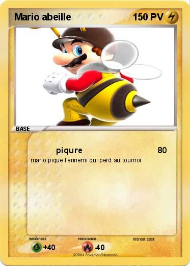 Pokemon Mario abeille