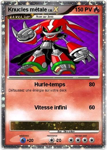 Pokemon Knucles métale