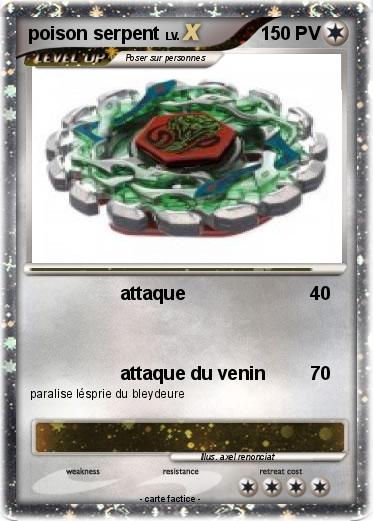 Pokemon poison serpent